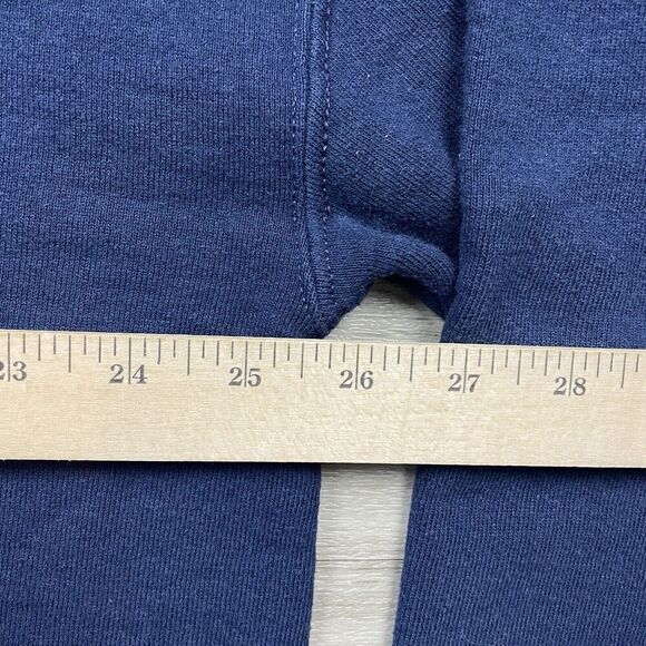 Vintage Hoodie Mens Extra Large Blue Russell Athletic Huskies 90s Fleece - Picture 9 of 11